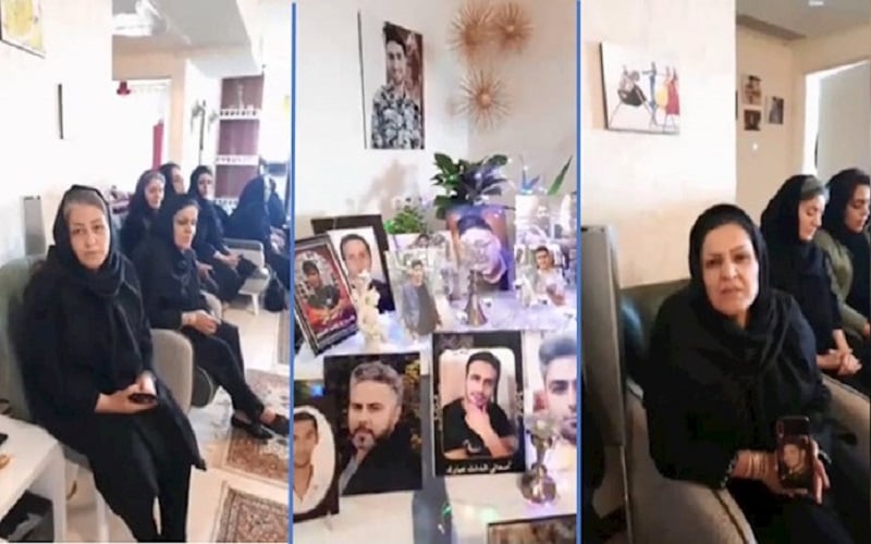 Gathering of the mothers of the martyrs of the November 2019 uprising - Calling for the boycott of the regime's upcoming presidential election