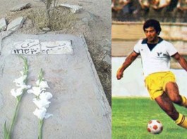 Habib Khabiri (15 August 1954 – June 21, 1984) was an Iranian footballer and captain of the Iran national football team. He was arrested for membership of the People's Mojahedin Organisation of Iran in 1983. He was subsequently tortured and executed by shooting the following year.