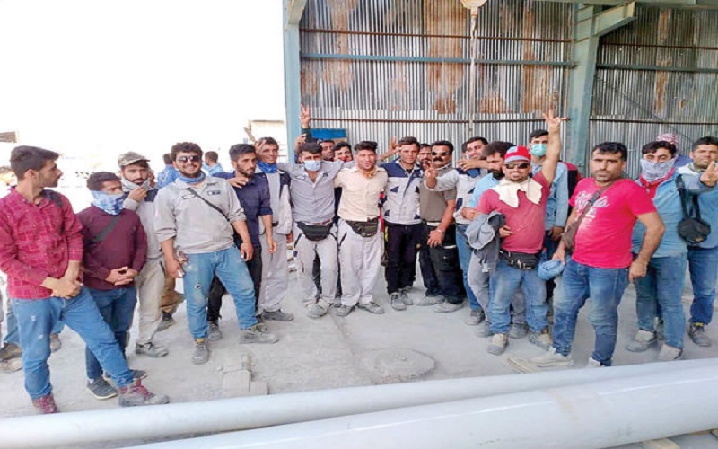 Eighth day of a massive strike by Iran’s petrochemical, oil, gas, power plant, and refinery workers