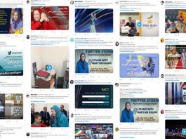 In support of Maryam Rajavi, the NCRI President-elect, Iranian netizens launched a tweetstorm on July 3 declaring their solidarity with her.