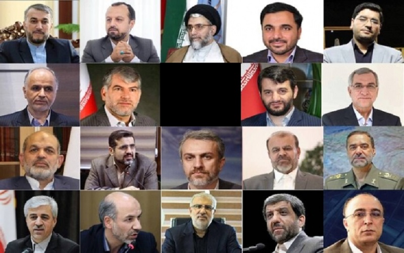 Heads of Iran regime’s new cabinet