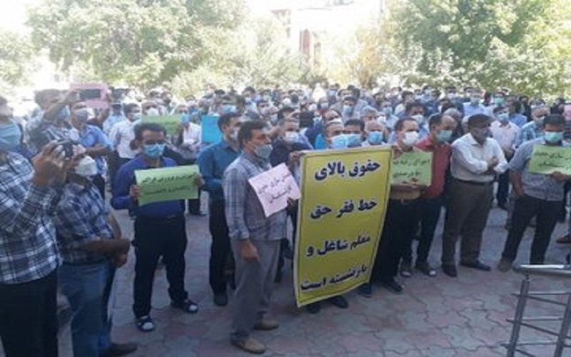 Iranian teachers have been protesting since last year, but the Iranian government has refused to respond to their demands.
