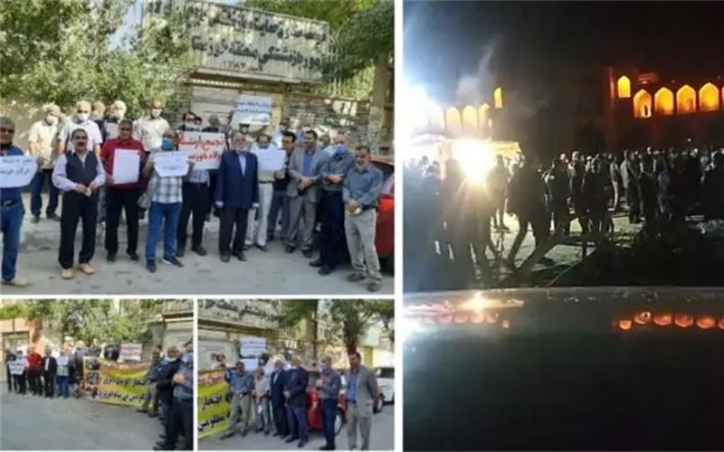 Retirees of Iran’s Ahvaz Steel company and farmers of Isfahan protested on November 13 over their rights. In October Iran faced many protests which are now continuing in November, with an increasing tendency.