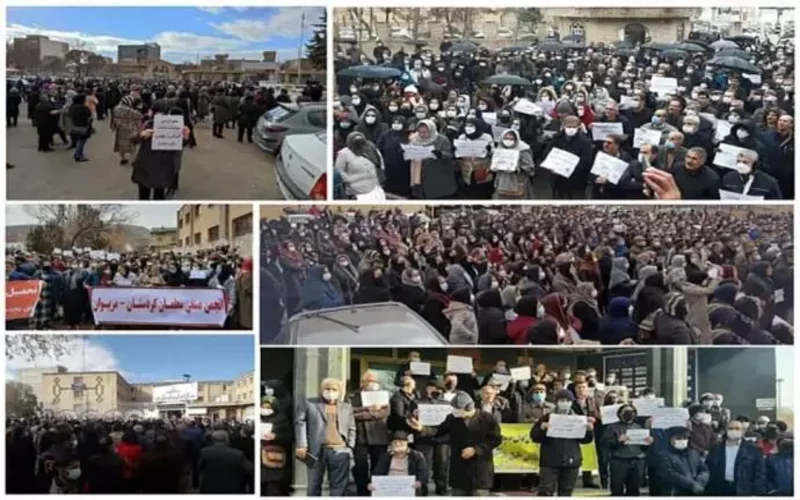 Teachers across Iran held rallies on Thursday, December 23, 2021, protesting the government and parliament’s refusal to address their needs.
