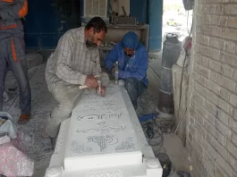 Expertly handcrafted tombstones are out of the price range for most Iranians.