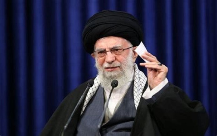Iran regime’s supreme leader Ali Khamenei gave a speech at the so-called congress of Martyrs of the Nomadic Community.