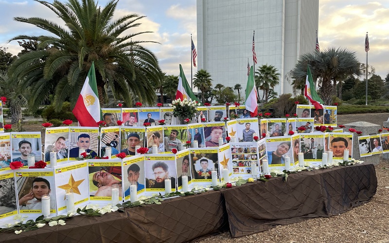A memorial for the fallen people of Iran of the recent nationwide uprisings, held by the freedom-loving Iranians and supporters of the Resistance.