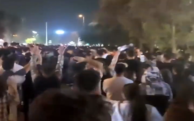 One thing is clear, the Iranian regime is already in its death throes. About one-month people take to the streets every night to protest the regime.