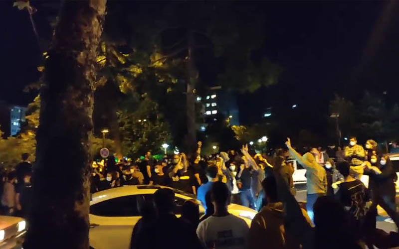 For the 51st day, citizens in Iran continued protests on November 5, showing their will to overthrow mullahs and establish a democratic government.