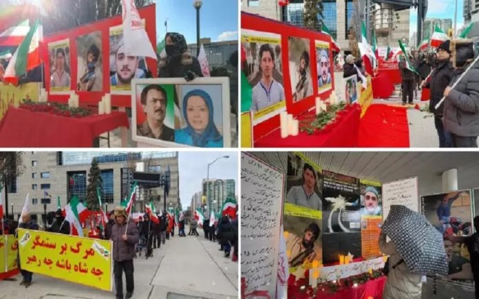 Freedom-loving Iranians and supporters of the Resistance commemorated the third anniversary of the death of 176 passengers of the PS752, downed by Iran's regime.