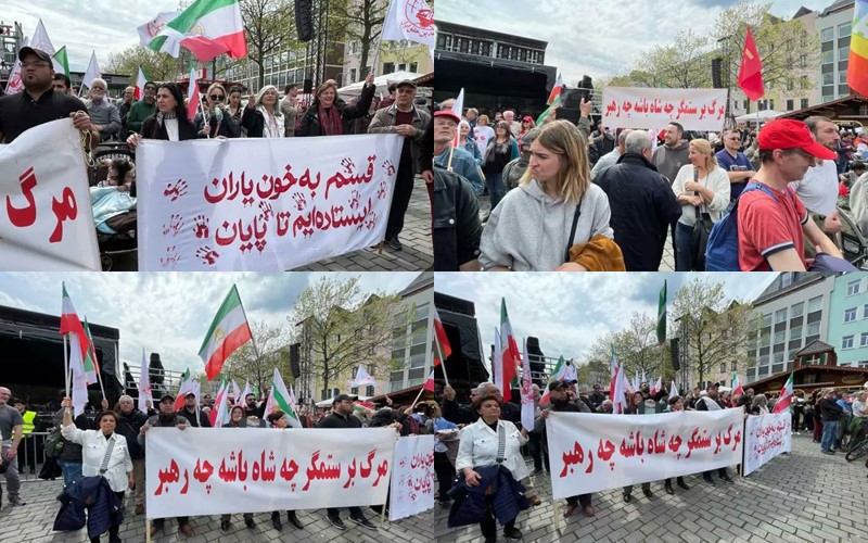 Freedom-loving Iranians and supporters of the Resistance protested in support of the people's revolution.