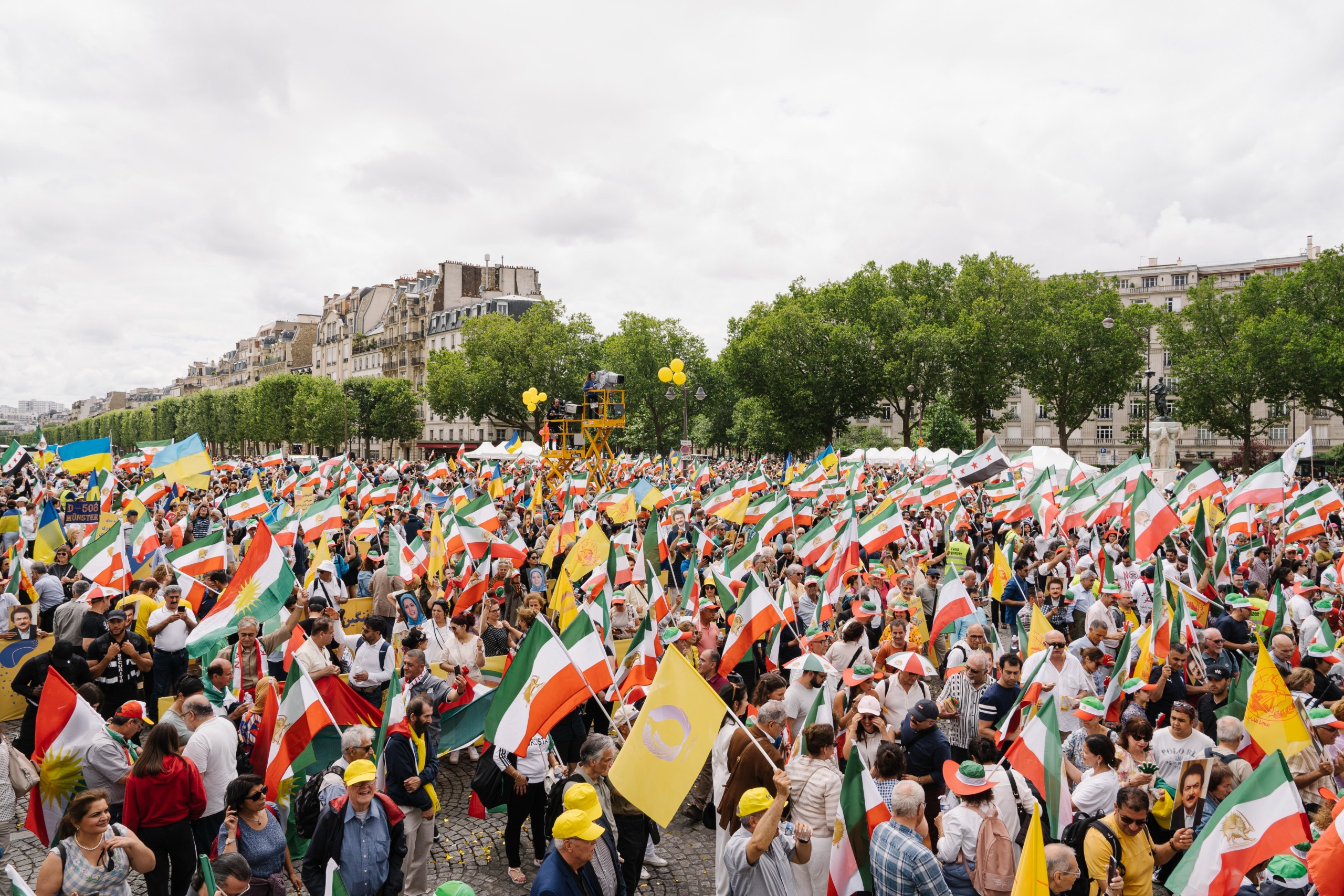 Free Iran 2023 rally Paris