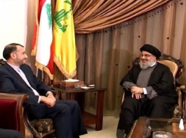 Iran regime’s Foreign Minister Strengthens Ties with Lebanese and Palestinian Militias Amidst Rising Tensions 