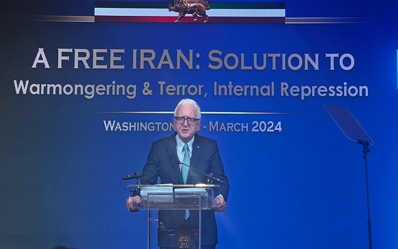 Iranian-American Rally Demands Free Iran, Ex-US Envoy Calls for Decisive Action