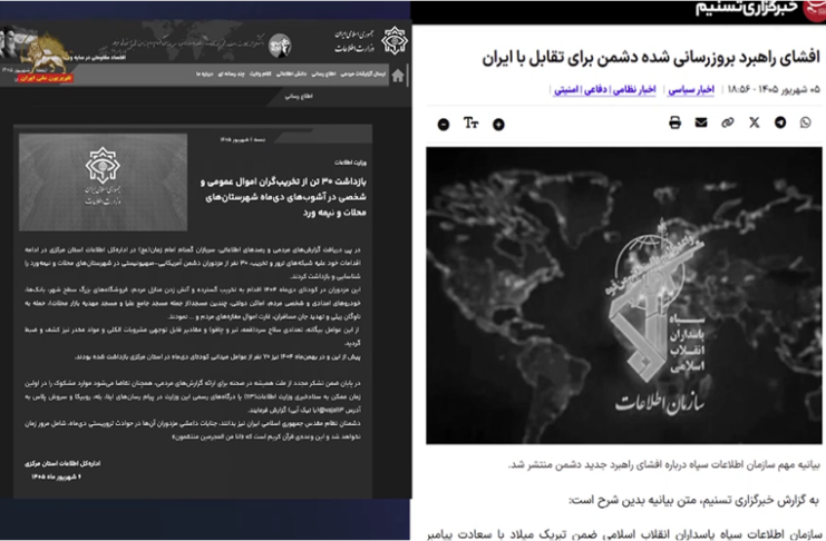Regime Security Agencies Reveal Growing Fear of Another Uprising