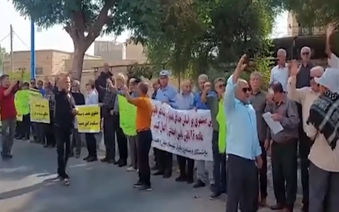 Iran’s Retirees Take to the Streets Over Poverty, Executions, and Political Repression