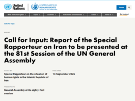 UN Rapporteur Documents Executions, Mass Arrests, and Deepening Repression in Iran Amid War